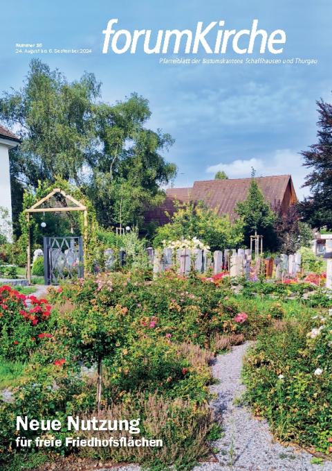 Musik im Zeichen der Versöhnung
Kulturen verbindende Gedenkkonzerte

Im Kreis der Familie bin ich der glücklichste Mensch
Ein Porträt des Kirchenrates Cornel Stadler

Mit Leib und Seele
Wort der Schaffhauser Landeskirchen