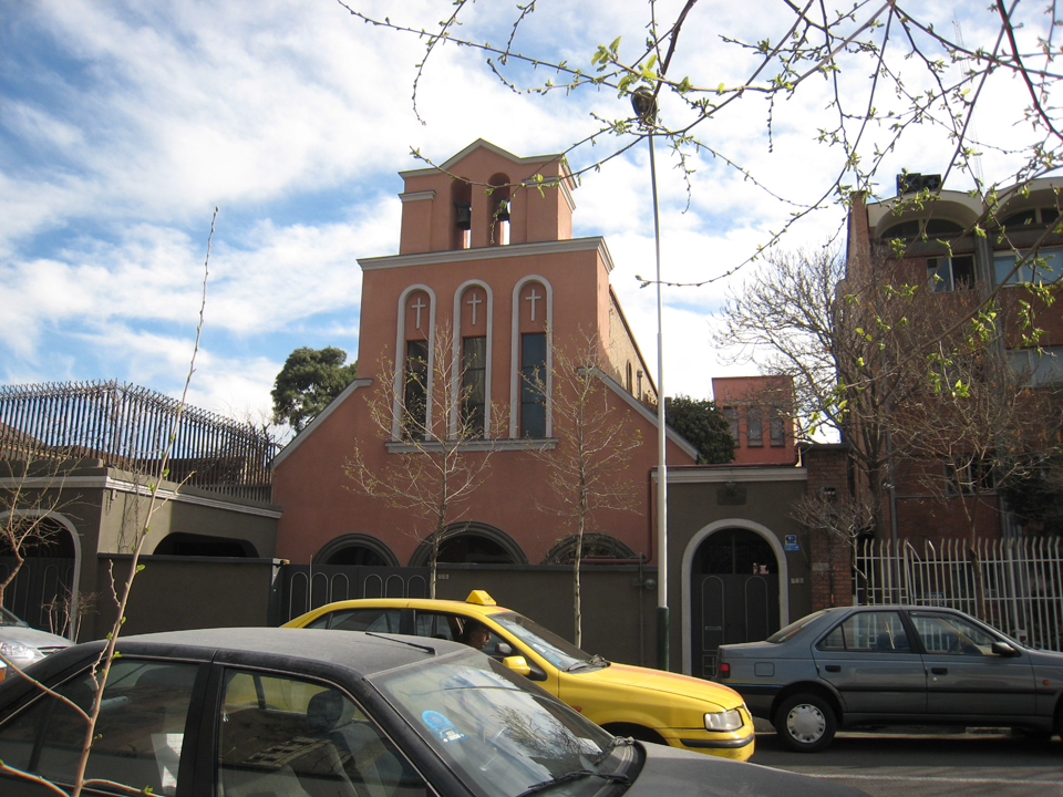 Die katholische Kathedrale der Erzeparchie Teheran.