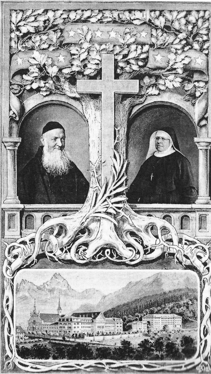 Pater Theodosius Florentini (1808–1865) und Mutter Maria Theresia Scherer (1825–1888) 